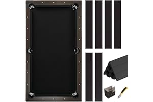 iEsstros Pool Table Felt and Bumper Kit Felt for Billiard Cloth with Pool Table Bumpers and Cushions Facing, 6 Pcs Cloth Strips and Staple Remover
