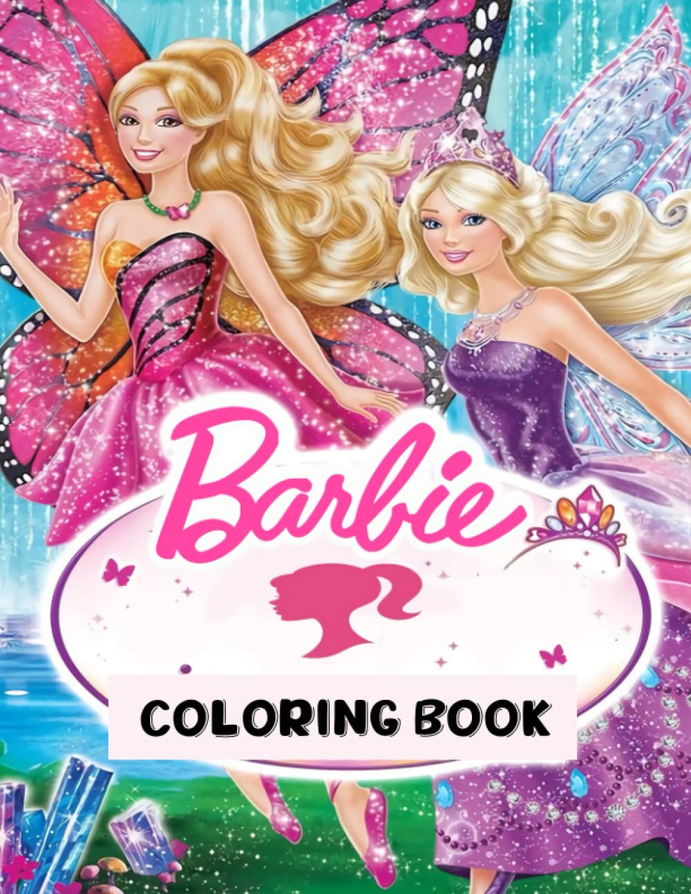 Barbíe Coloring Book: Barbíe Coloring Book For Girls, Kids ...