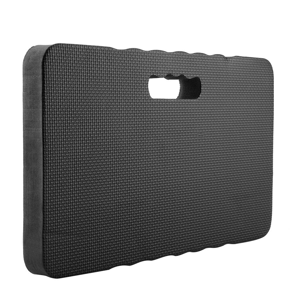 EVA Kneeling Pad Garage Garden Kneeler Mat Waterproof Kneel Cushion Knee Protection Pad n for Gardening Work Exercise(Black)