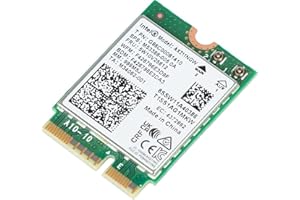 WiFi 6E Adapter for Intel AX211 | Tri-Band, Up to 2.4 Gbps | CNVio2 M.2 | Bluetooth 5.3 Support | Requires Intel 11th Gen and