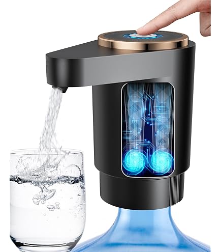 Distributeur D'Eau De Bureau Portable USB - Pompe Électrique 6 Vitesses Pour Bouteilles 8-15 Gallons