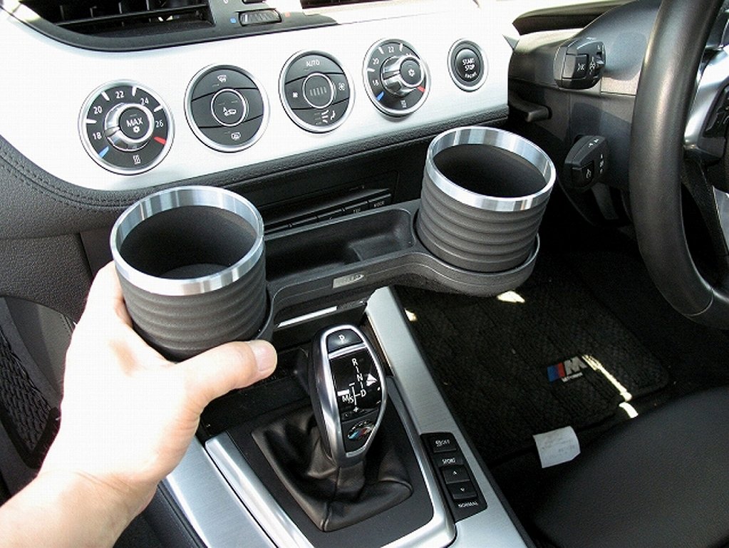 ALCABO drink pocket holder ALB114BS black ring cup BMW Z4 Series E89 N
