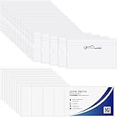 50 Pcs Pin Style Name Badge Holders Clear Plastic Badge Holder with Labels ID Name Tags with Pins Horizontal Name Badge Sleeve for Meeting Seminar Show Event and Conference