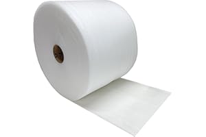 Uboxes Foam Wrap Roll 320' x 12 Wide 1/16 Thick Cushion - 12 Perforation, White, FOAM11622512