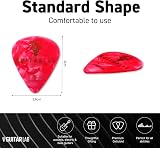 Guitar Lab Guitar Picks Gift Tin 18pc Celluloid Plectrums Heavy Med Light view 5
