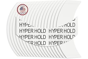 Sunshine Tape Hyper Hold Hairpiece Wig Tape (72 Pieces) | CC Curve | Made in USA | Double Sided Adhesive Tape for Toupee Lace Front Wig | Ultra Hold Waterproof Strips