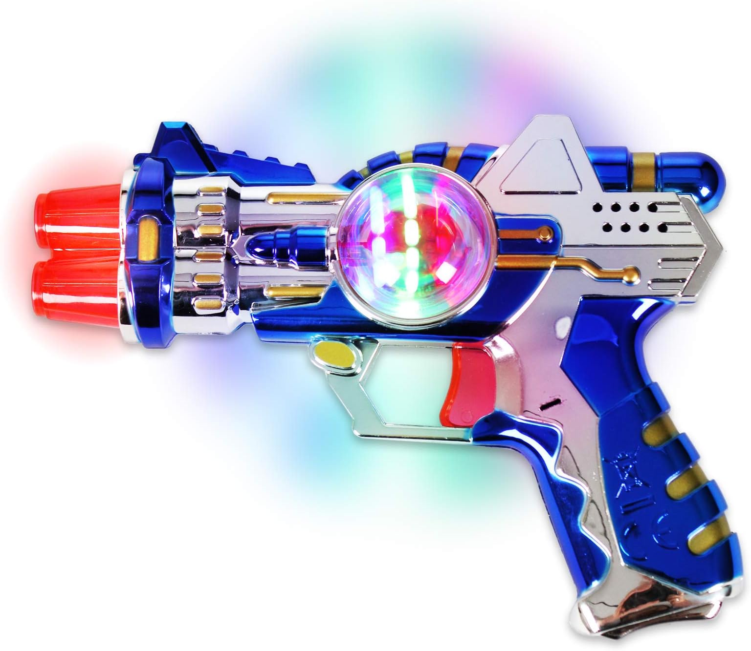 Light Up Flashing Cyber Space Gun (3 Pack)