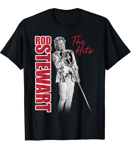 Amazon.com: Rod Stewart Official Rock The Holidays T-Shirt T-Shirt