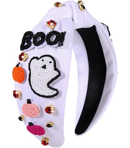 Amazon.com : Gmmidea Halloween Jeweled Headbands for Women  display picture 1