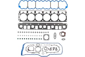 DNJ FGK1026 Full Gasket Set for 1996-1998 Jeep Cherokee Grand Cherokee Wrangler 4.0L L6 12V OHV 242cid