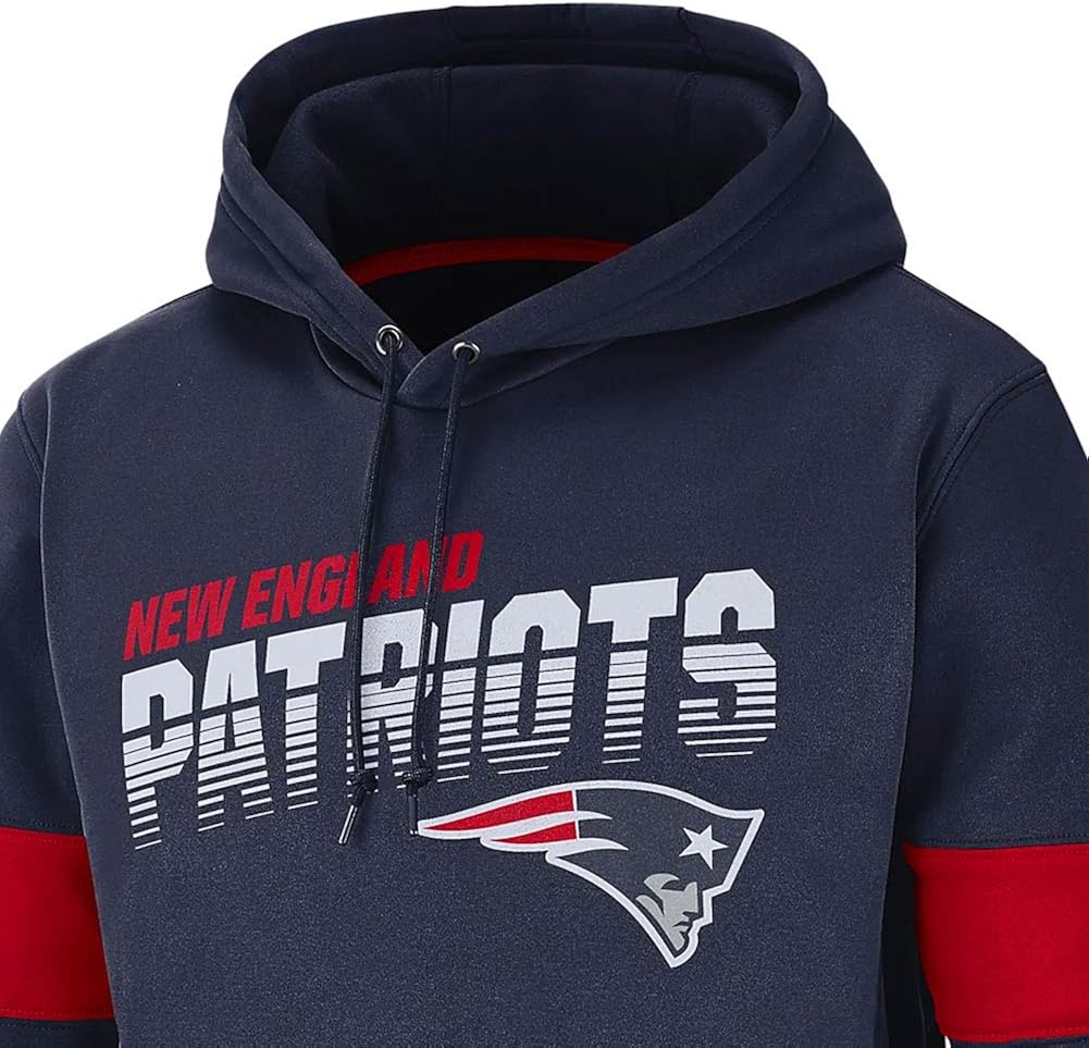 Amazon Com Nike New England Patriots Men S Therma Pullover Hoodie Small Navy Clothing