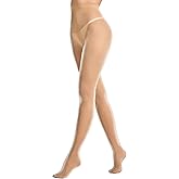 LABELLA 45D Sparkly Tights for Women Metallic Fiber Shine Glitter Semi Sheer Perfect Party Festival Date Performance Look