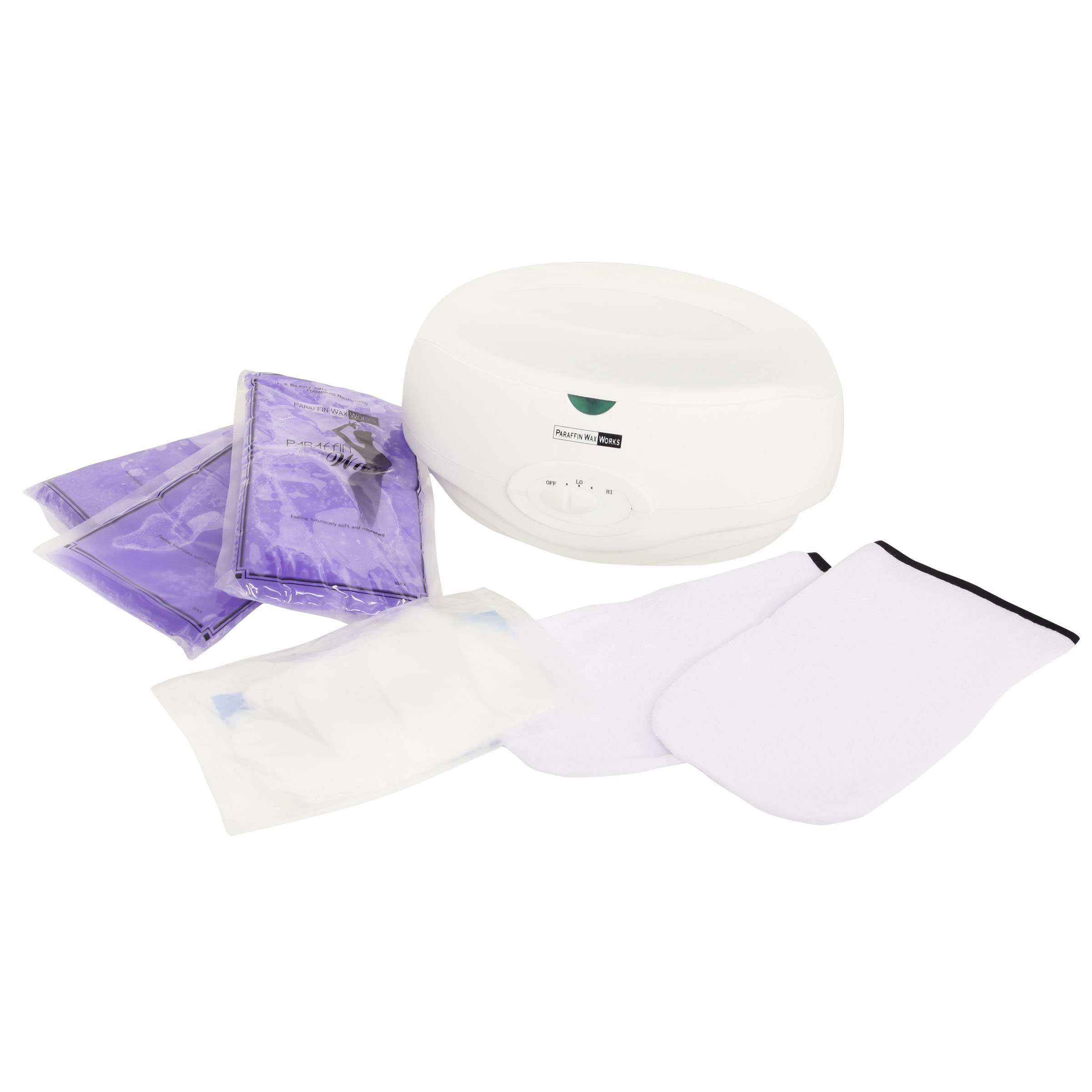 Paraffin Wax Works Quick Heat Therapeutic Paraffin Kit, Includes 45