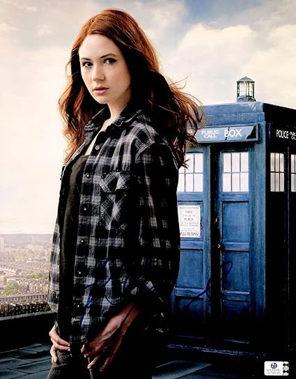 Karen Gillan Signed Autographed 11X14 Photo Dr. Who Amy Pond Tardis  GV749195 at Amazon's Entertainment Collectibles Store