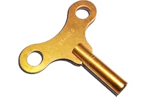 AEspares Key for Clock Winding Mechanical Clock Crank Winder Key Tool Brass Made (Key No. 8-4.25mm I.D.)