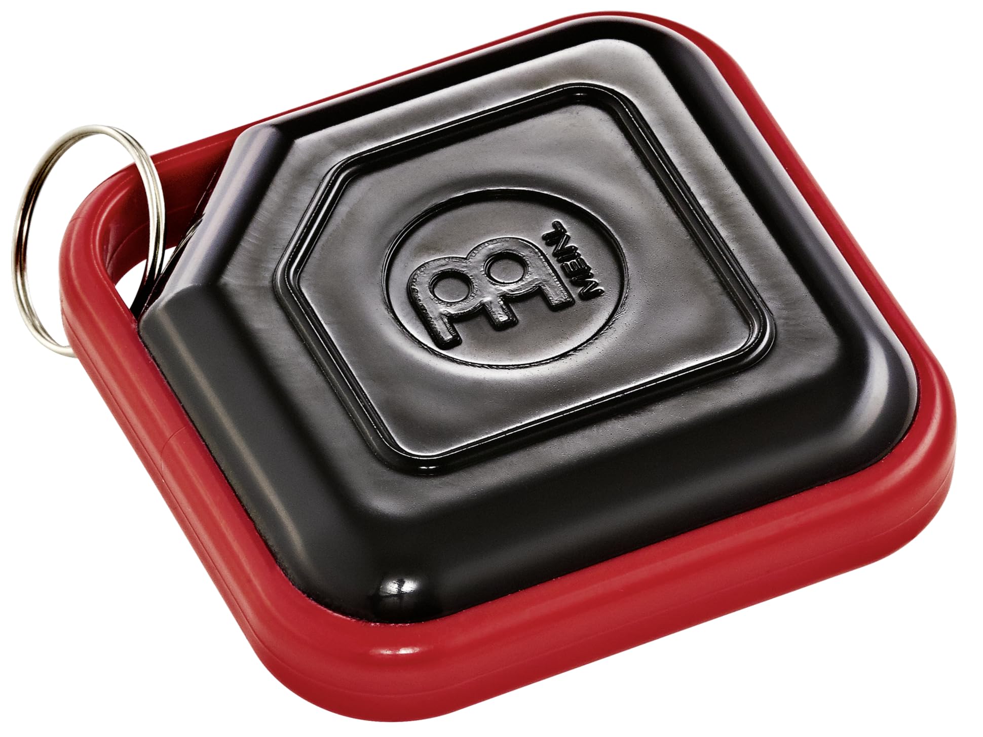 Meinl Percussion Keychain Shaker Gadget - Mini Musical Instrument with Keyring - ABS plastic, Black (KRS-BK)