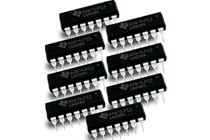 BUBBACARE Texas Instruments/National Semiconductor LM339N LM339 Quad Comparator ICs (Pack of 8)