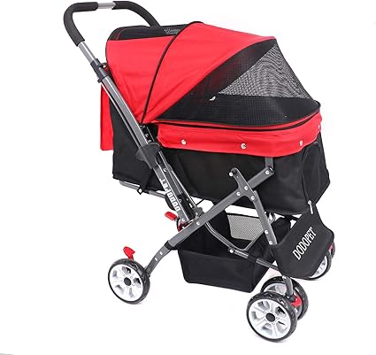 dog stroller reversible handle