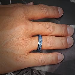 LuckyAmor Anxiety Ring for Women Spinner