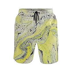 Aluy's boutique Men's Summer Cool Swim Trunks Quick