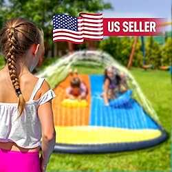 JAMBO XL Premium 20Ft Slip Splash and Slide with 2