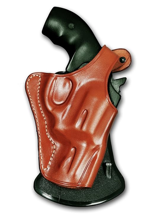 Premium Leather OWB Paddle Holster with Thumbreak Fits