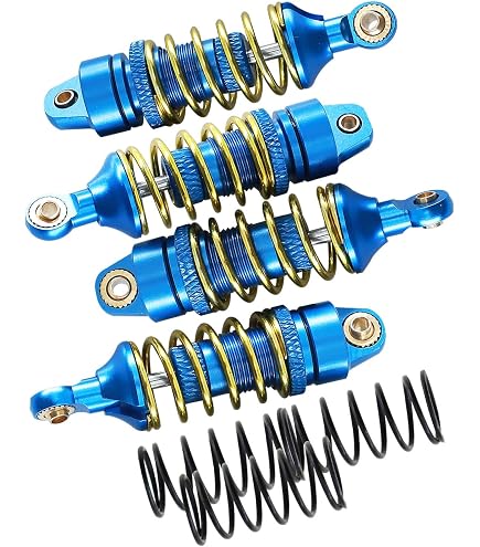 GPM Aluminium Front Shock Mount Für Traxxas 1/16 Mini E-Revo, Slash, Summit – 1 Stück In Blau
