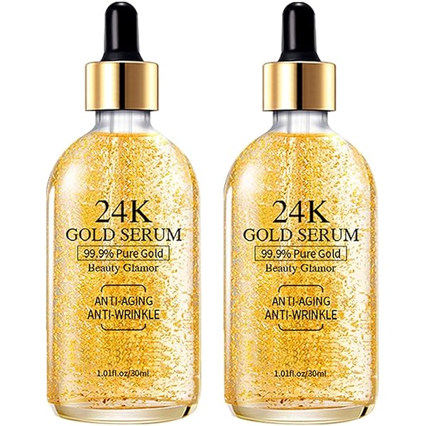 Amazon.com: 24K Gold Serum for Face, 2Pack Skin Tone Even Anti