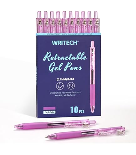 Poker Pinup – Bolígrafo Retráctil De Tinta Azul Para Niñas, Para