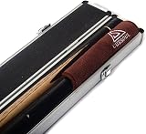 CUESOUL 57" 3/4 Jointed Snooker Cue 18oz with Extensions & Case view 7