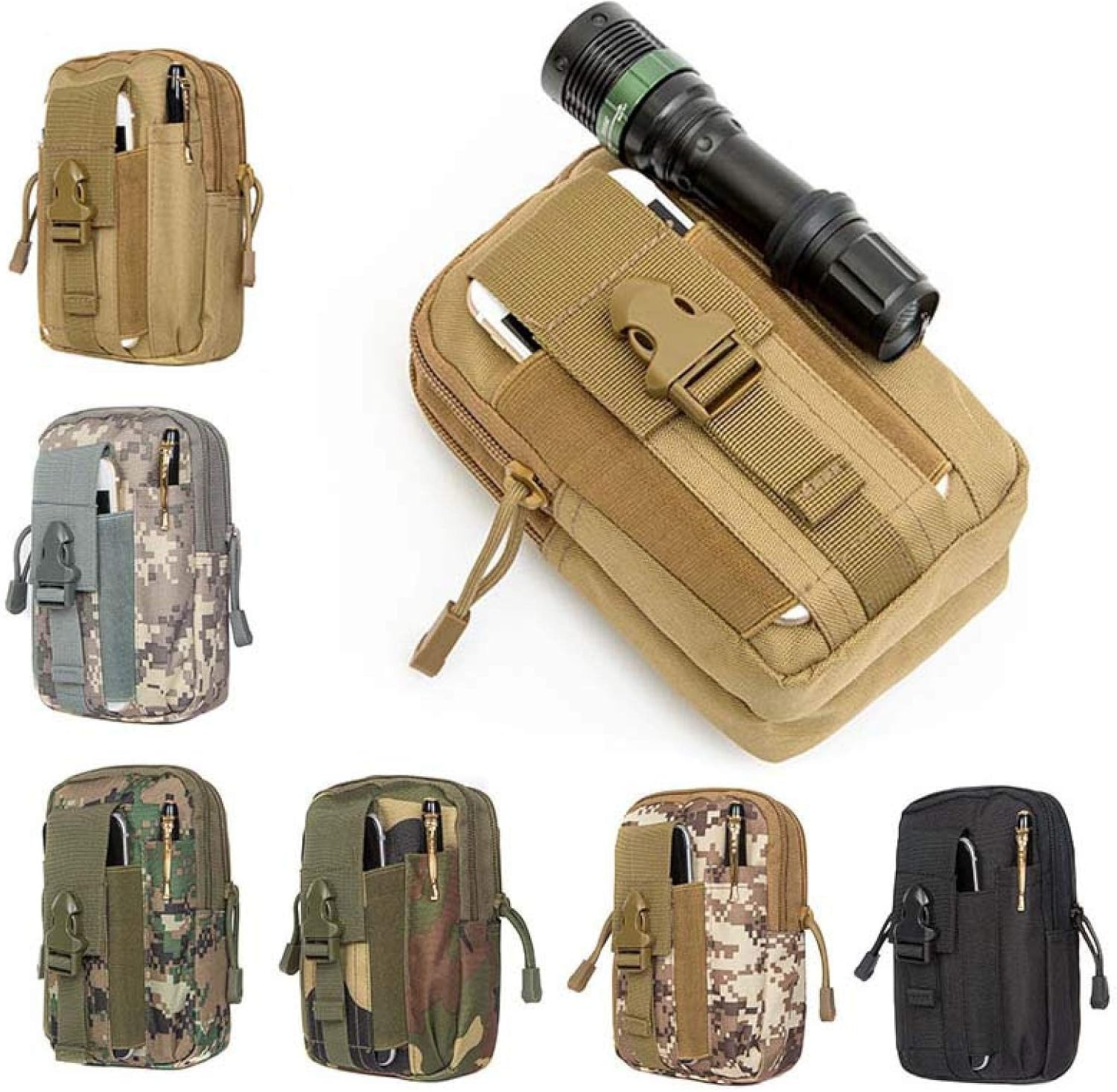Tactical Waist Bag,Tactical Waist Bag Camouflage,Outdoor Waterproof Universal