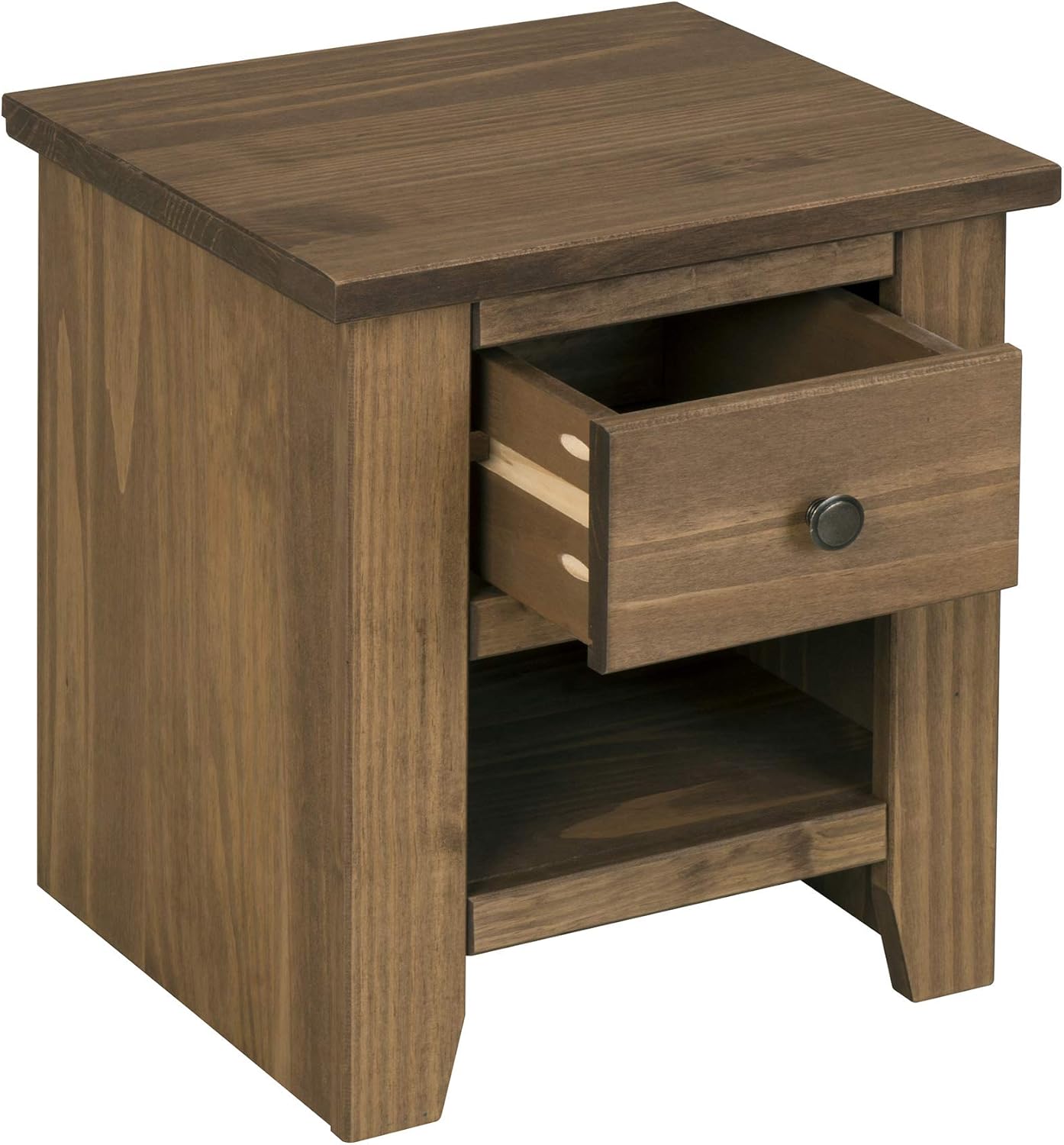 dark wood lamp table