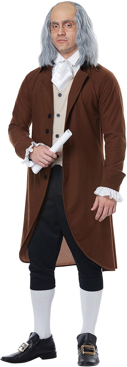 Adult Benjamin Franklin Costume: Clothing