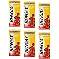 BENGAY Menthol Pain Relieving Gel Vanishing Scent 2 OZ - Buy Packs and SAVE (Pack of 6)