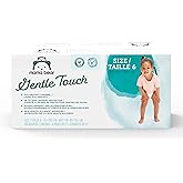 Amazon Brand - Mama Bear Gentle Touch Diapers, Size 6, 108 Count (4 packs of 27)