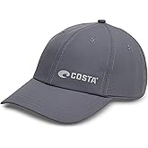 Costa Del Mar Mens Packable Performance Hat, Cool Gray 2, One Size