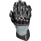 Decade Motorsport Street Rocket Black and Gray Gloves