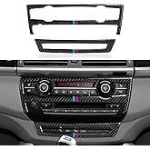 Car CD Panel Trim Center Console Cover Carbon Fiber Sticker Decal fits for BMW X5 E70 X6 E71 2007 2008 2009 2010 2011 2012 2013 2014 Accessories