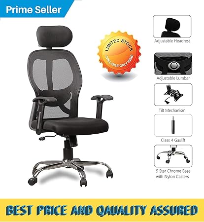 KS Chair High Back Matrix Chair for Office & Study