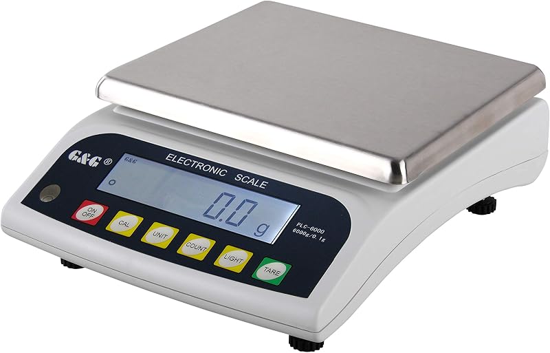 G&G PLC Precision Scales 3000g 0.05g Industrial Gold Scales Battery Use Option