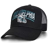 Football Fans Embroidered Trucker Hat, Football Team City Adjustable Baseball Hats Best Gift for Men Women
