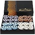 Yogurt Pretzel Gift - 4 Flavors - Valentine's Gourmet Pretzels Gift Box - Assorted Flavor Chocolate Pretzels - Thank You, Birthday, Sympathy Gift, Kosher