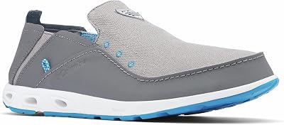PFG Bahama Vent - Zapatos náuticos para hombre, ti titanio/piscina, 9