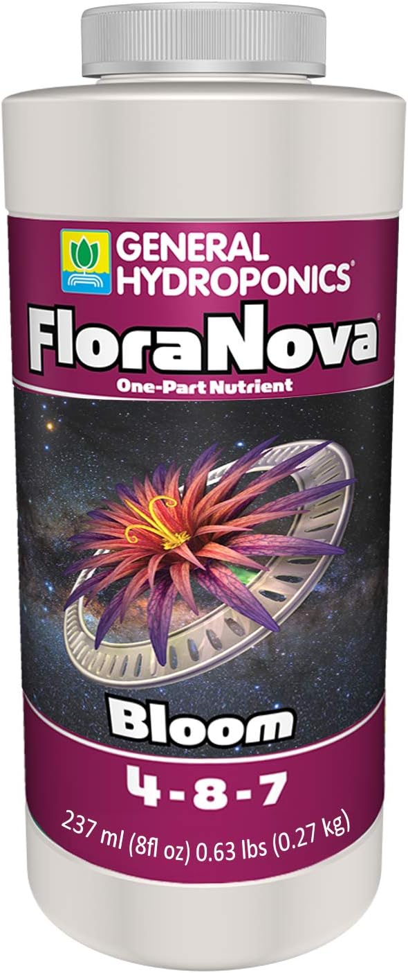 FloraNova Bloom General Hydroponic Plant Nutrient 8oz. Ounce
