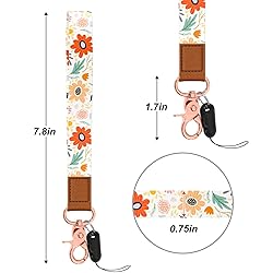 Rimilak Wristlet Keychain, Wrist Lanyard Key Chain
