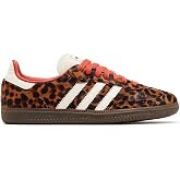 adidas Originals Samba Women's Shoes, Core Black/Preloved Red/Cream White, Size 6