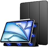 TiMOVO Magnetic Case for iPad Air 11 Inch (M3/M2-2025/2024), iPad Air 5th/4th Generation Case (2022/2020) 10.9 Inch, Smart Folio Magnetic Trifold Stand Cover, Auto Wake/Sleep - Black