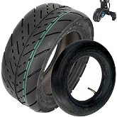 90/65-6.5 Electric Scooter Tire with Inner Tube &amp; 90&deg; Valve -11 scooter tires Fat Tire Compatible with Dualtron Kaabo Zero 90/65-6.5 scooter tire (90/65-6.5 Road)
