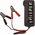 Cartman 12V Car Battery Alternator Tester, Test Battery Condition & Alternator Charging, LED Indication