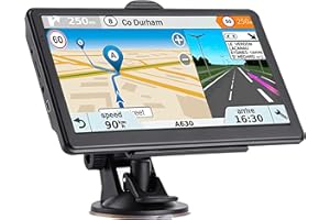 GPS Navigation for Car Truck RV, 7.0 inch with US Canada Mexico 2026 Maps Free Lifetime Updates, GPS Navigation System Suppor